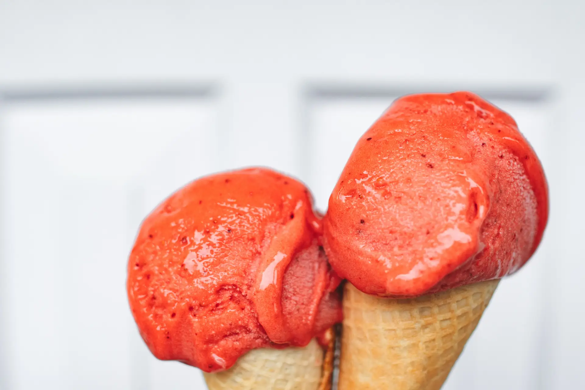 Glace Fraise du Pays